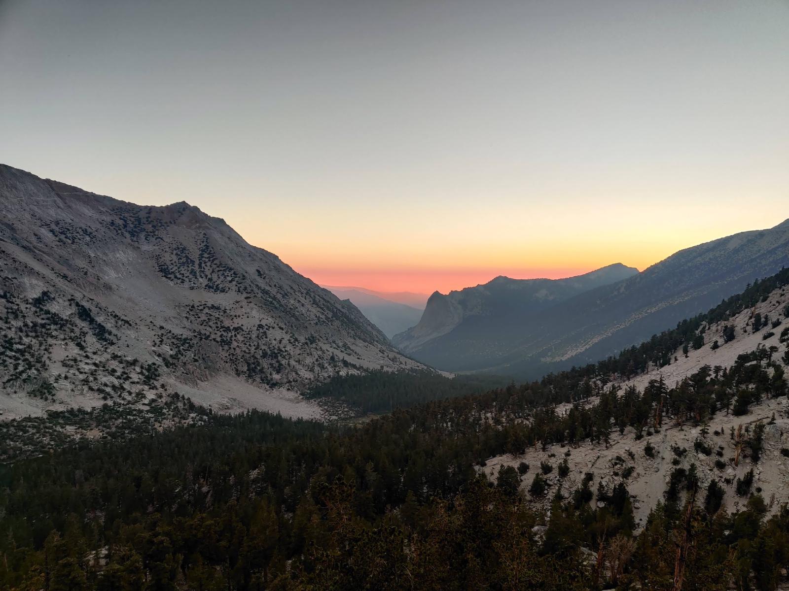 View from Glen Pass