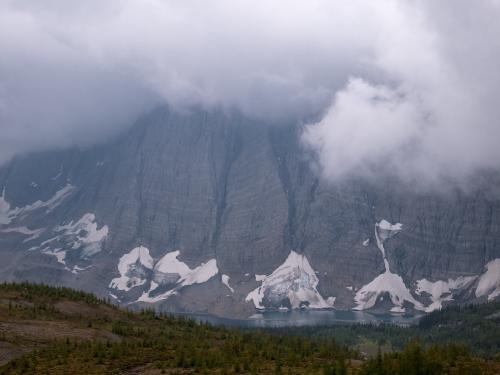 Floe Lake from top