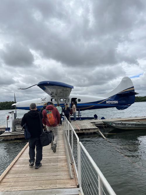 floatplane boarding