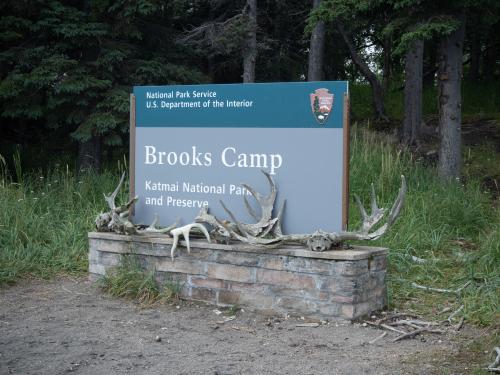 katmai national park sign