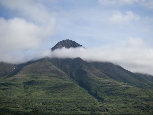 cloudy mountain