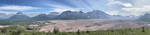 Valley of Ten Thousand Smokes panorama