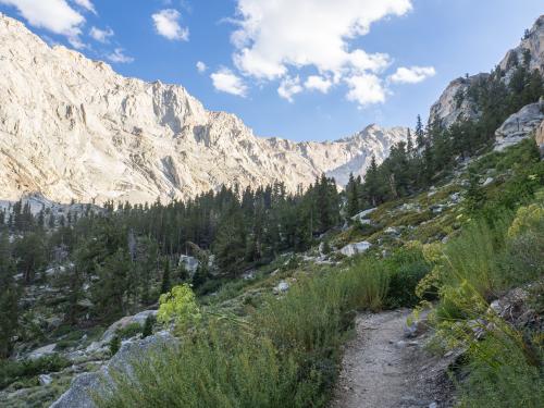 Hiking up Whitney Portal