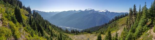 Mt. Olympus above the Hoh Valley