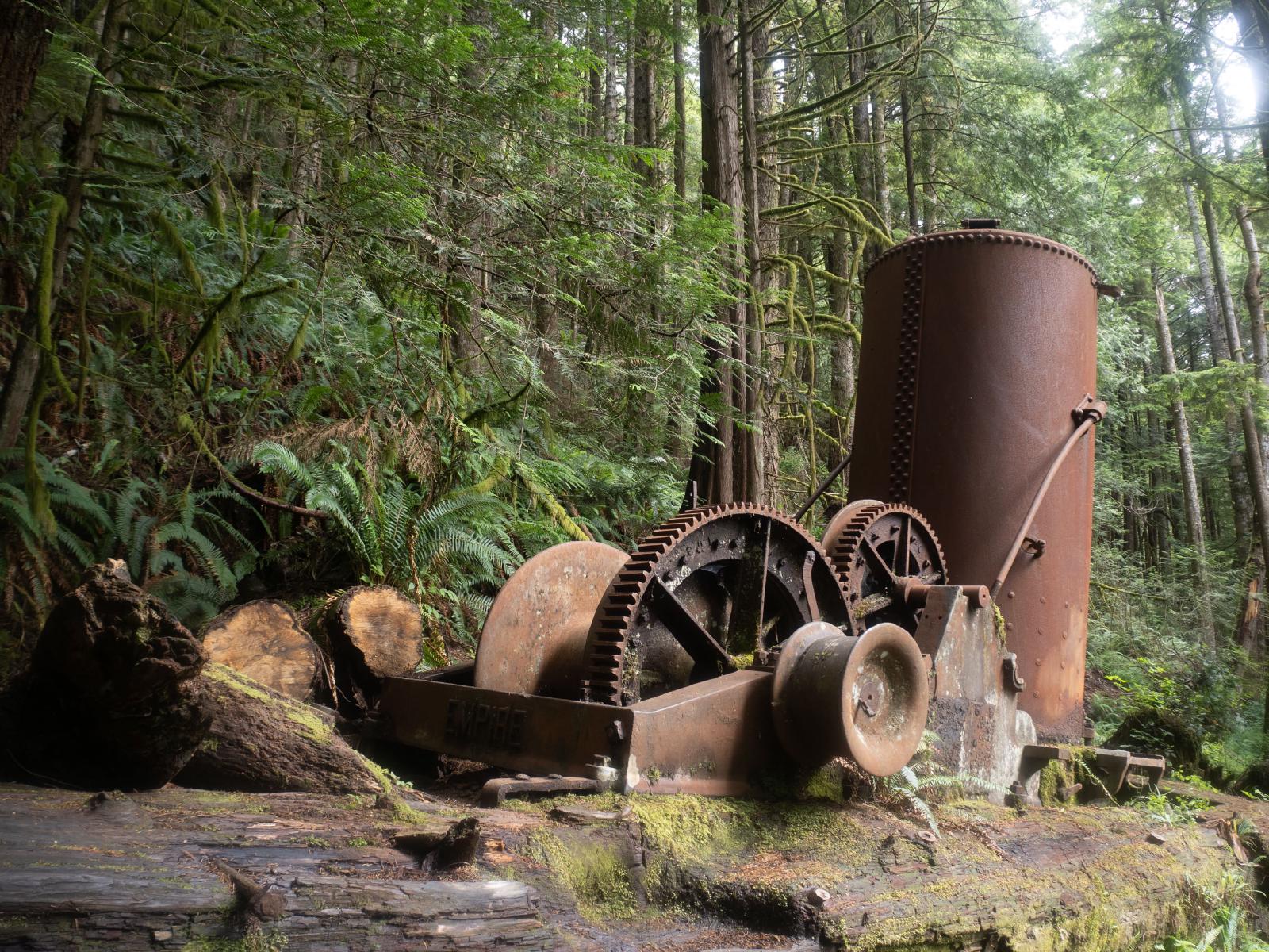 &ldquo;An old rusty donkey engine