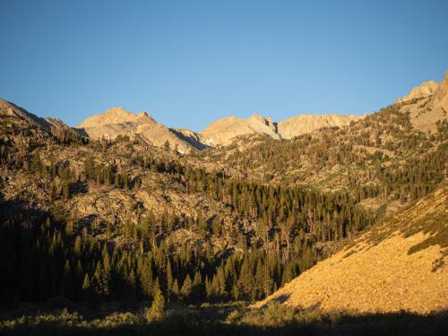 Sunrise on the mountains