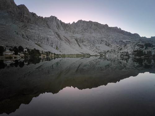 Evolution Lake in the morning
