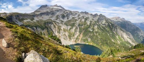 Sahale Arm and Doubtful Lake