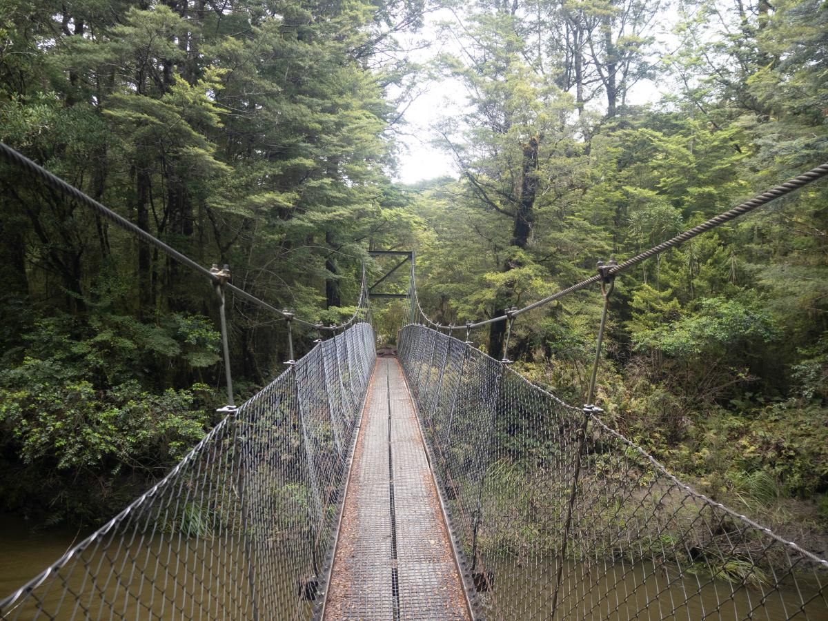 One of many creek crossings