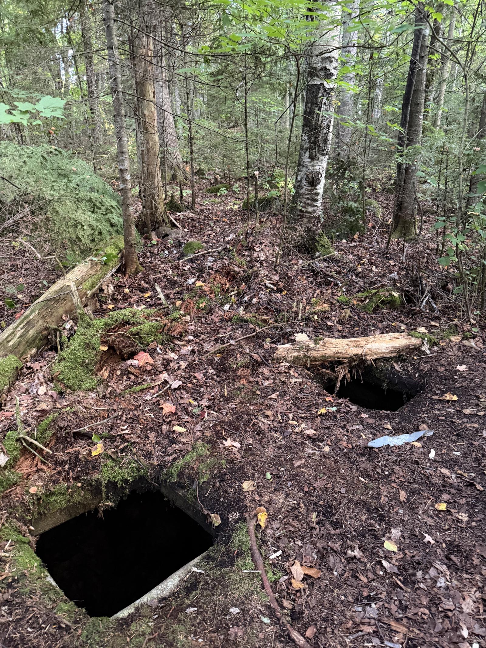 Storage holes