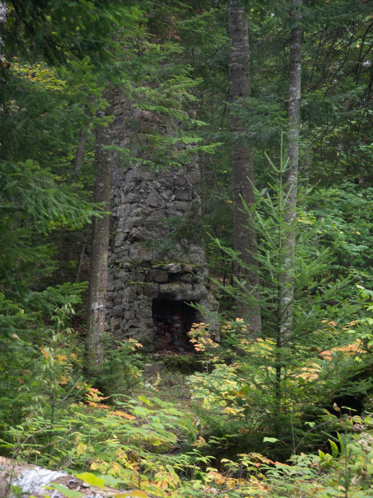 The old smokestacks